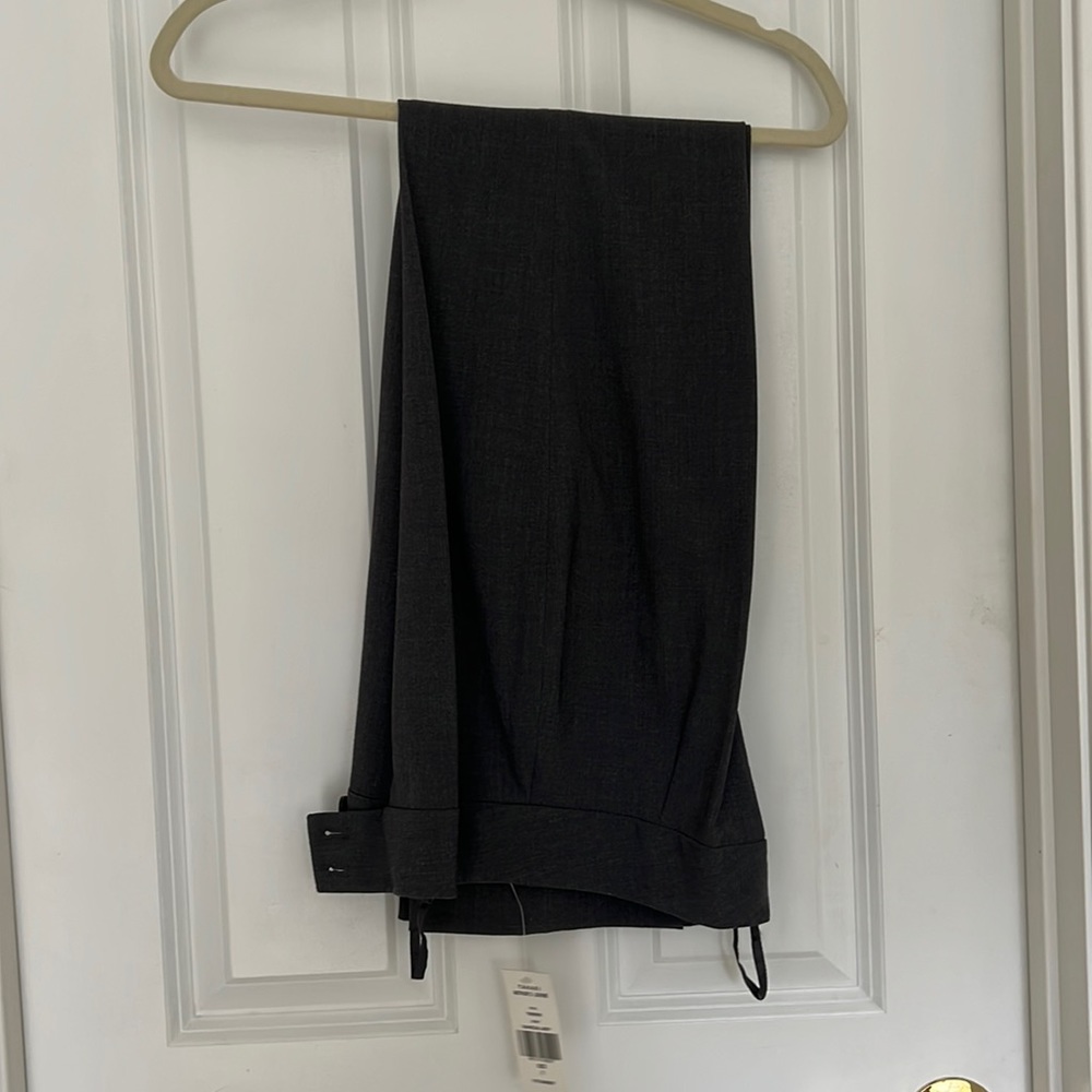 Dark Gray Tahari ASL Suit Pants